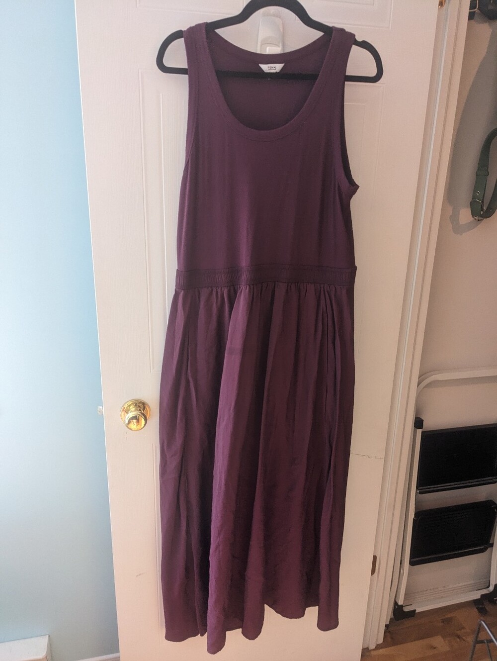 Penningtons Deep Purple Sleeveless Maxi Dress